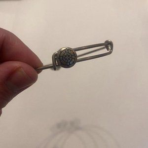 ALEX AND ANI Compass Charm Bangle